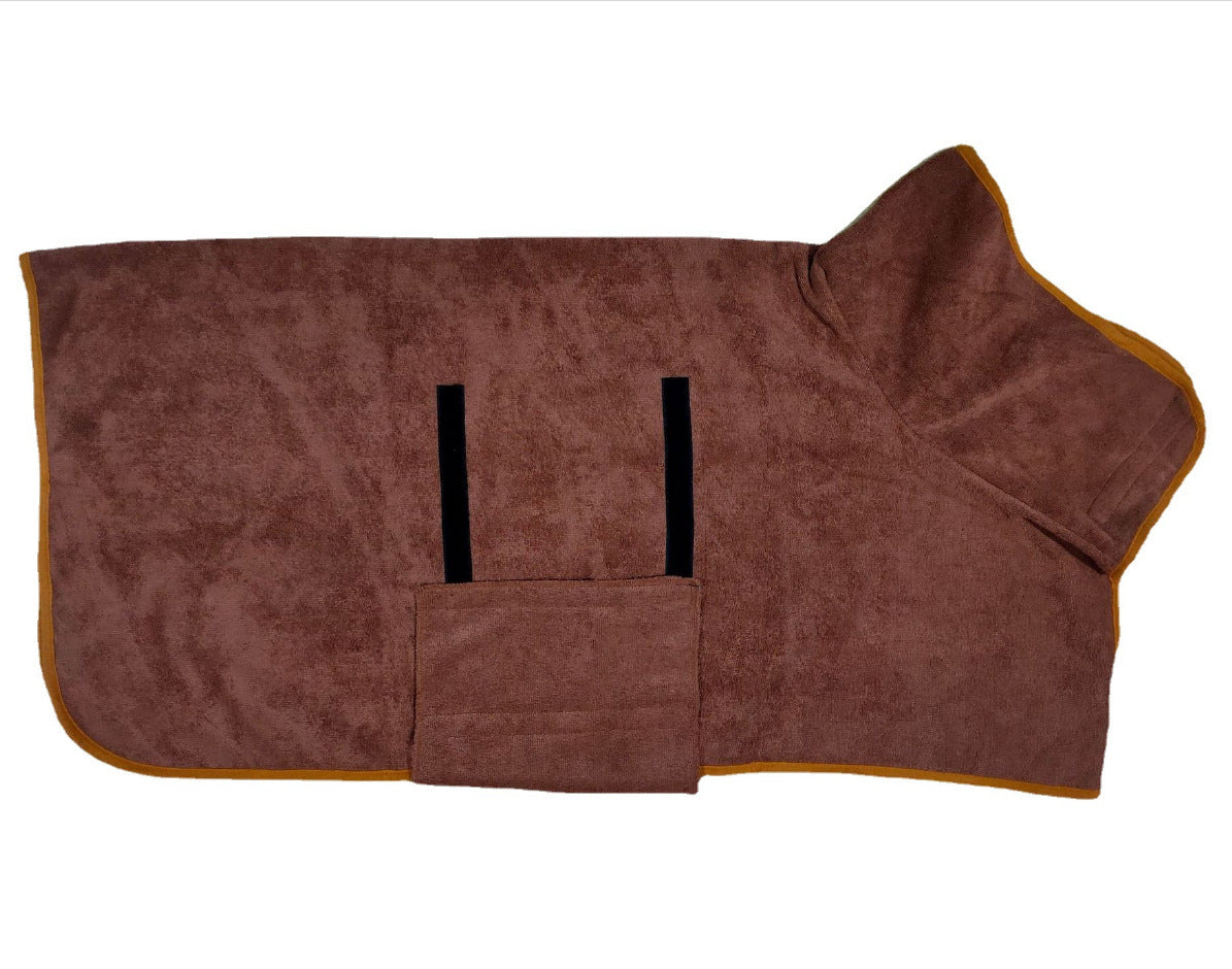 Quick-Dry Robe in coffee