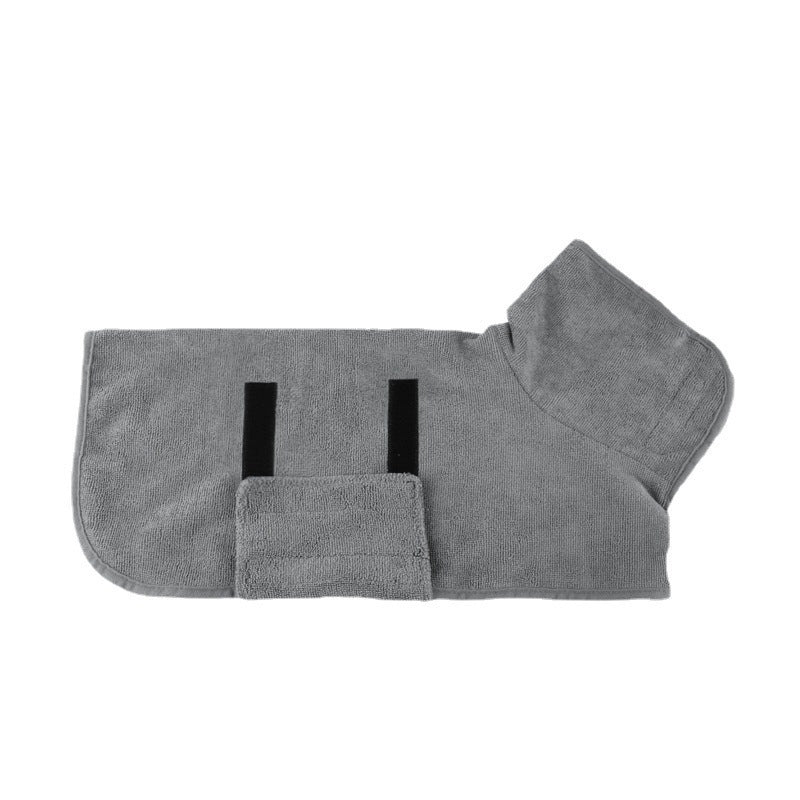 Quick-Dry Robe in grey