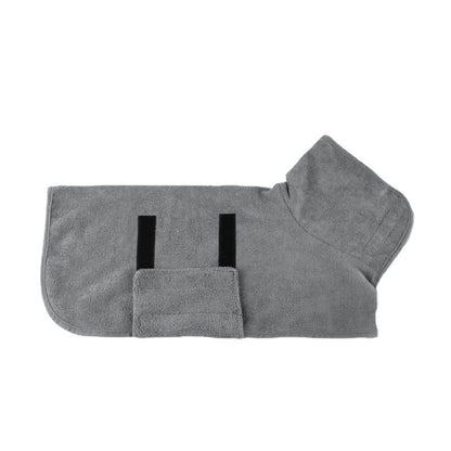 Quick-Dry Robe in grey
