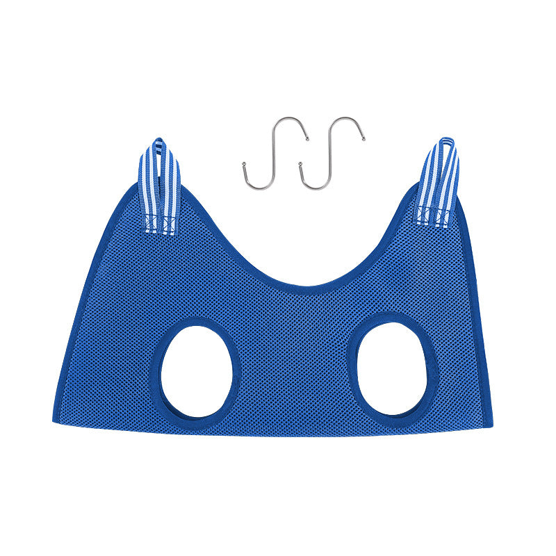 Grooming hammock in blue