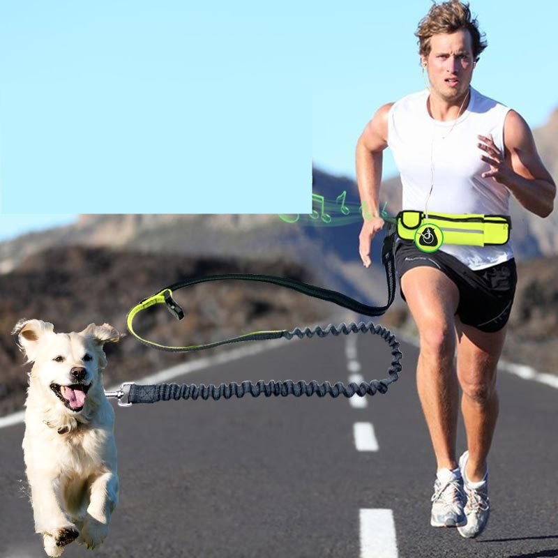 Running with the hands-free lead