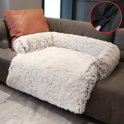 Cosy Bolster Bed in coffee